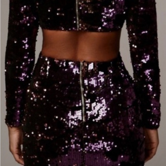 Brand New w/tags, NEVER WORN! JLuxLabel WHITE Sequin dress. - Picture 4 of 4